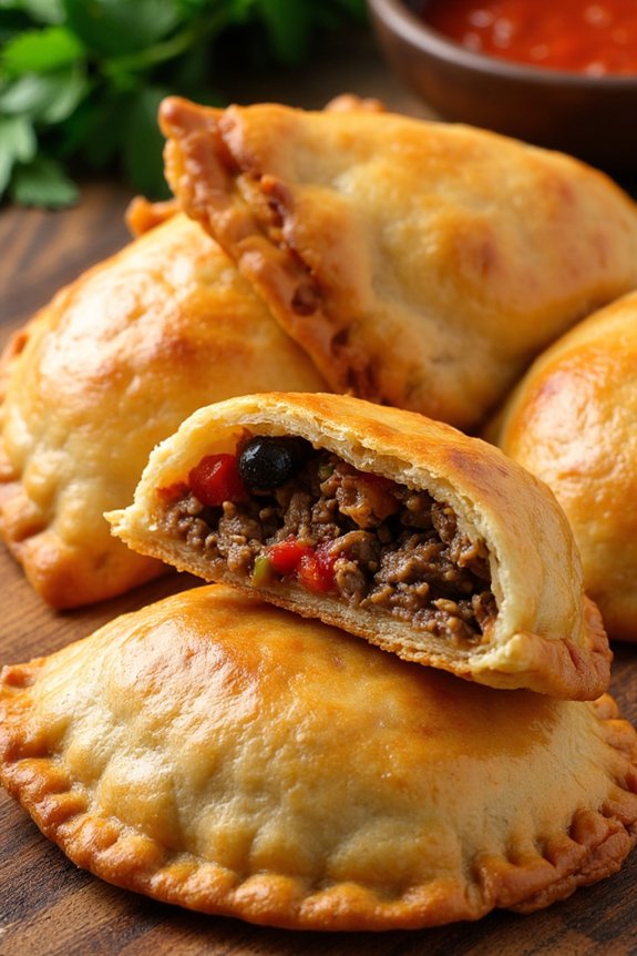 savory spanish beef pastries