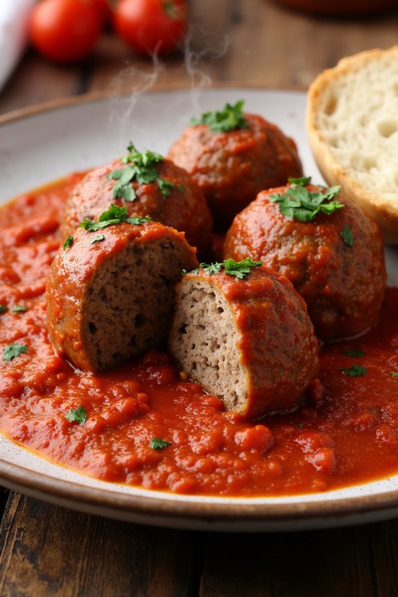 savory spanish meatball recipe