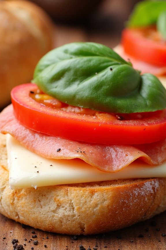 savory spanish open faced sandwiches