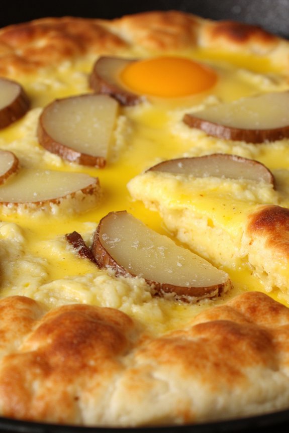 savory spanish potato omelet