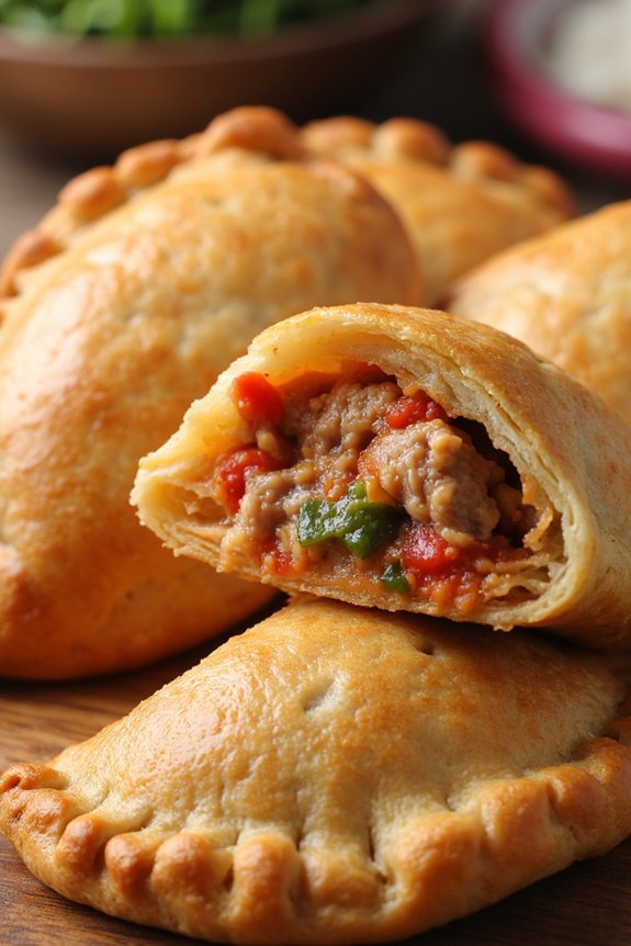 savory tuna filled pastries