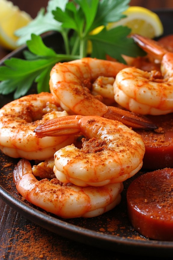shrimp and chorizo delight