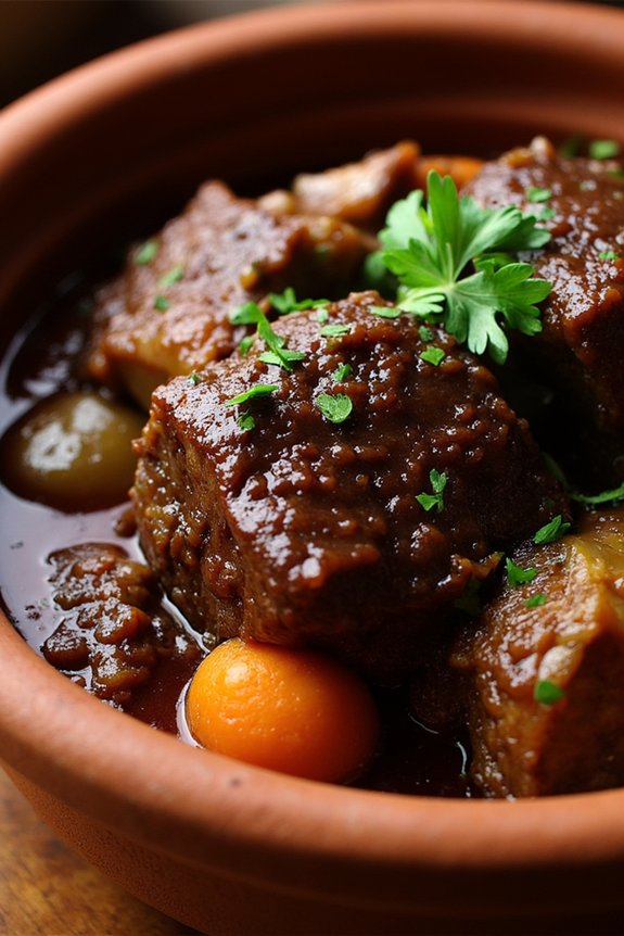 slow cooked oxtail stew recipe