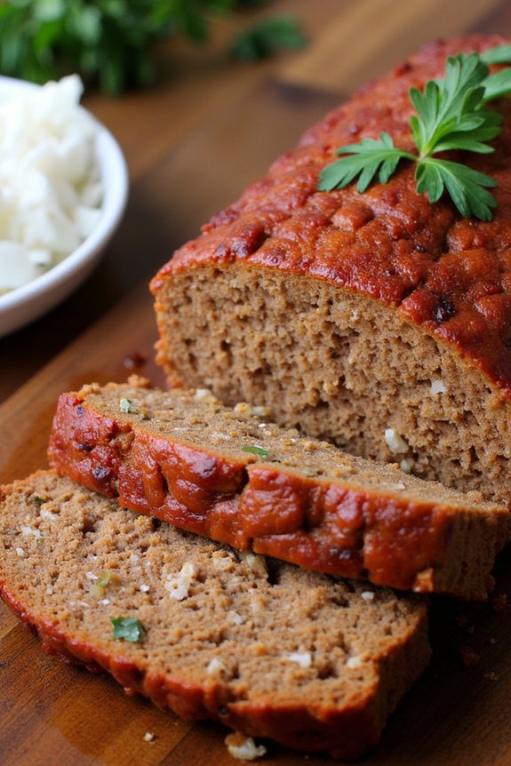 smoky paprika garlic meatloaf