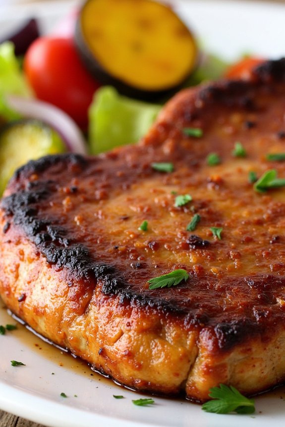 smoky paprika marinated pork