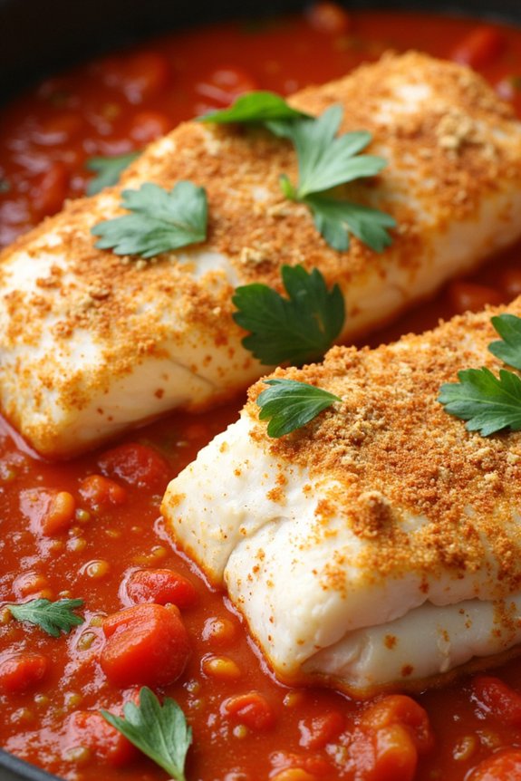 spanish cod tomato dish
