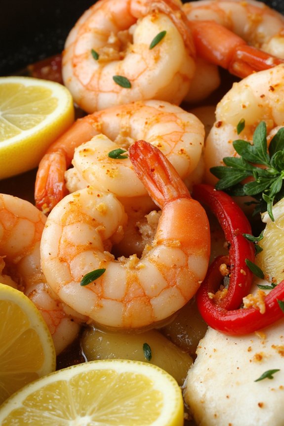 spanish garlic shrimp delight