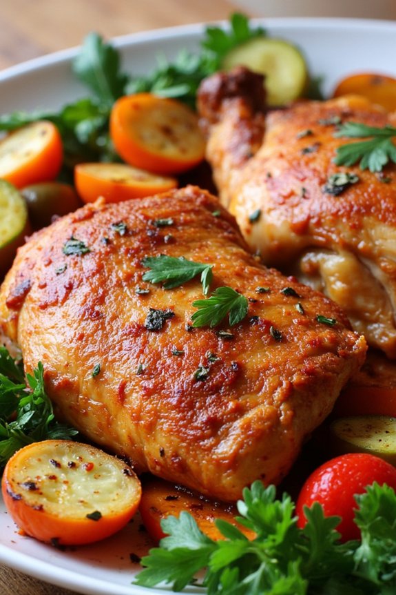 spanish herb infused chicken recipe