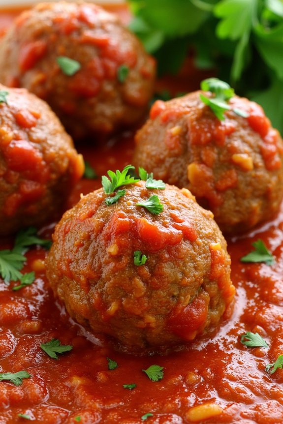 spanish meatballs in sauce
