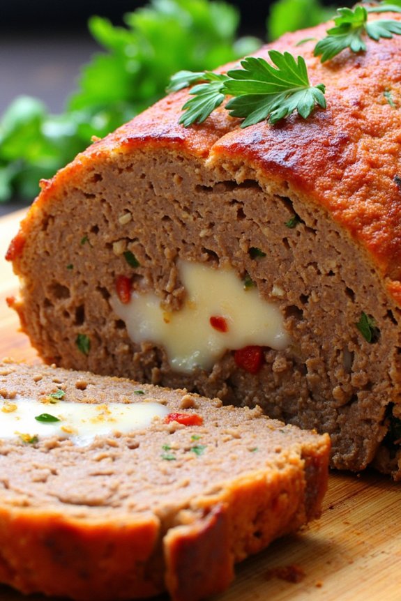 spanish meatloaf with manchego