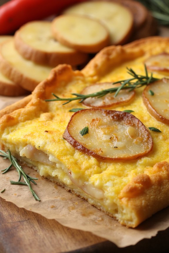 spanish omelet with potatoes