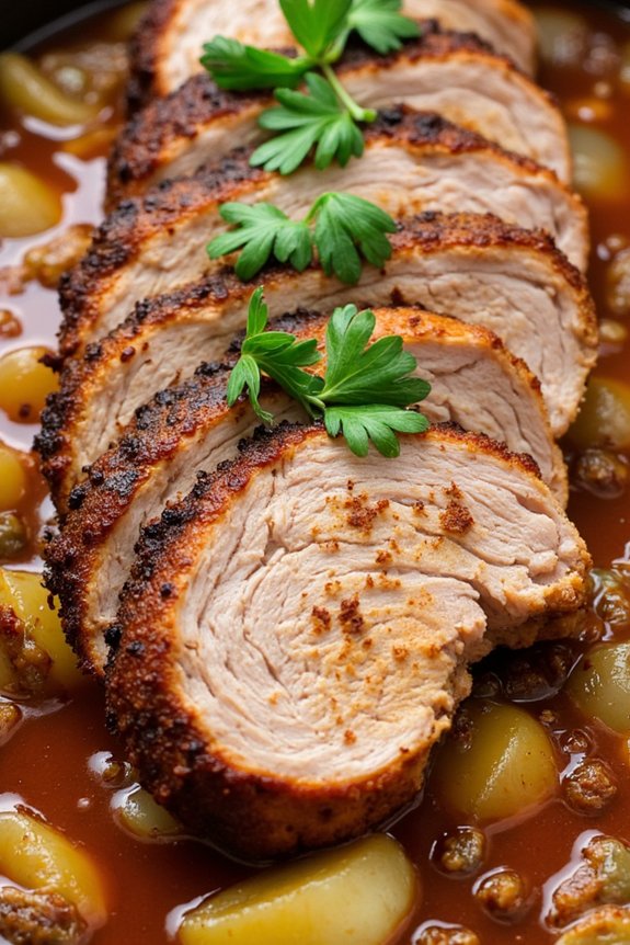 spanish spiced slow cooked pork