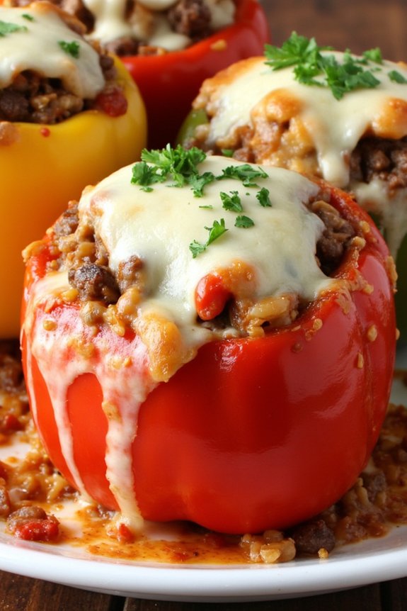 spanish stuffed bell peppers