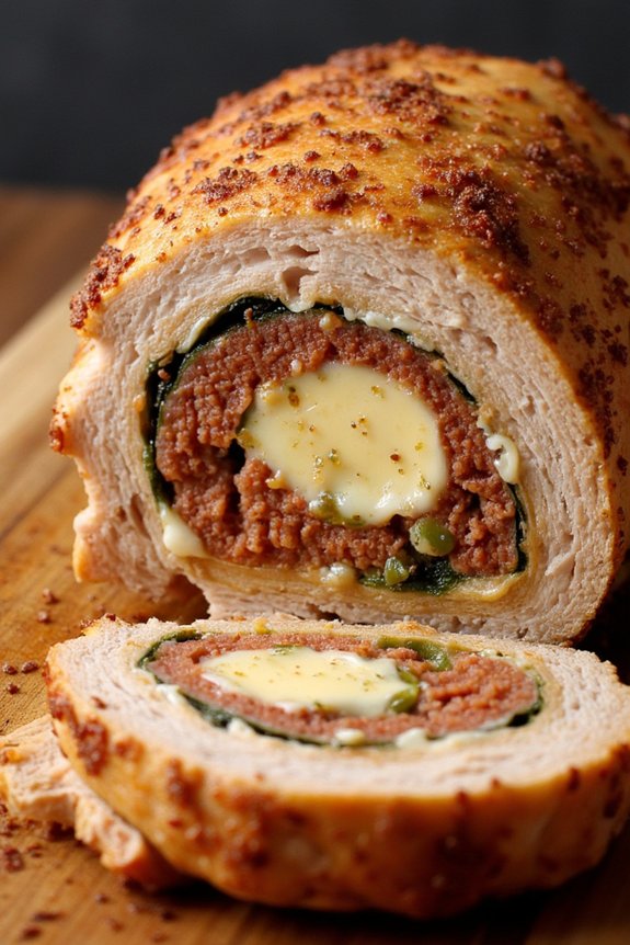 spanish stuffed pork loin