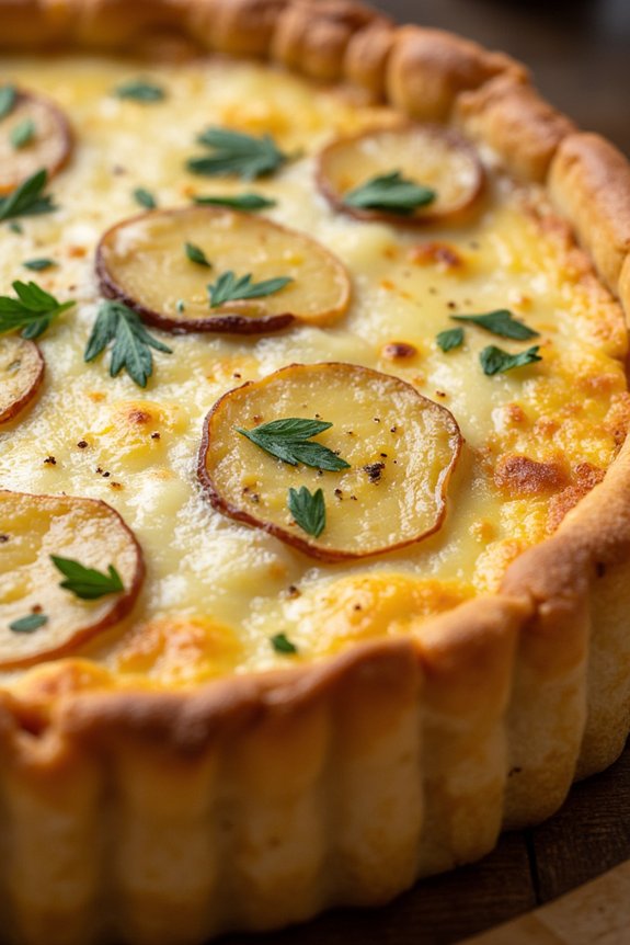 spanish tortilla quiche delight