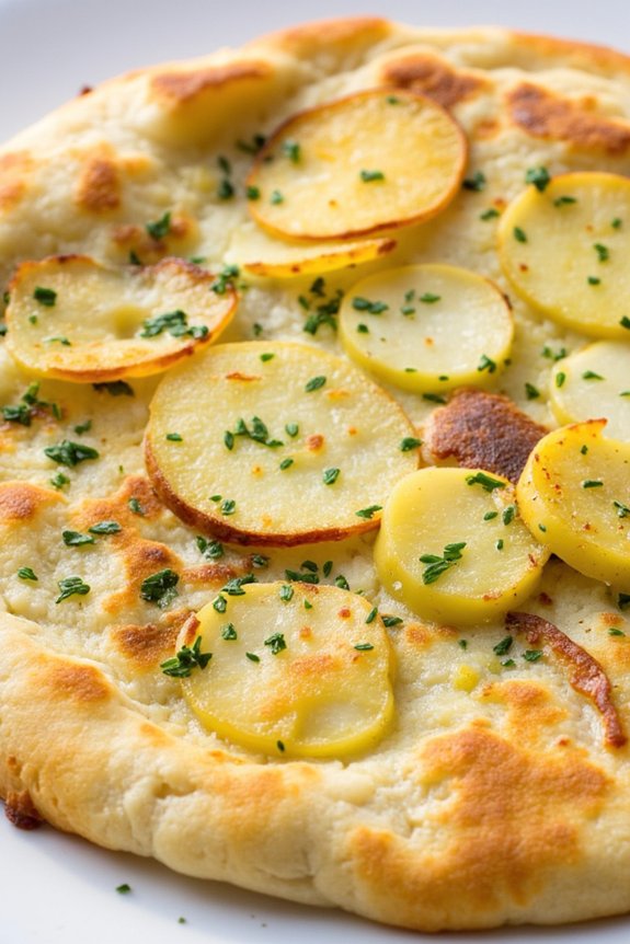 spanish tortilla with herbs