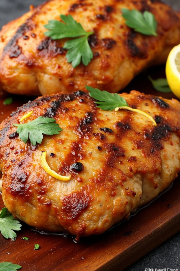 spiced citrus honey marinade