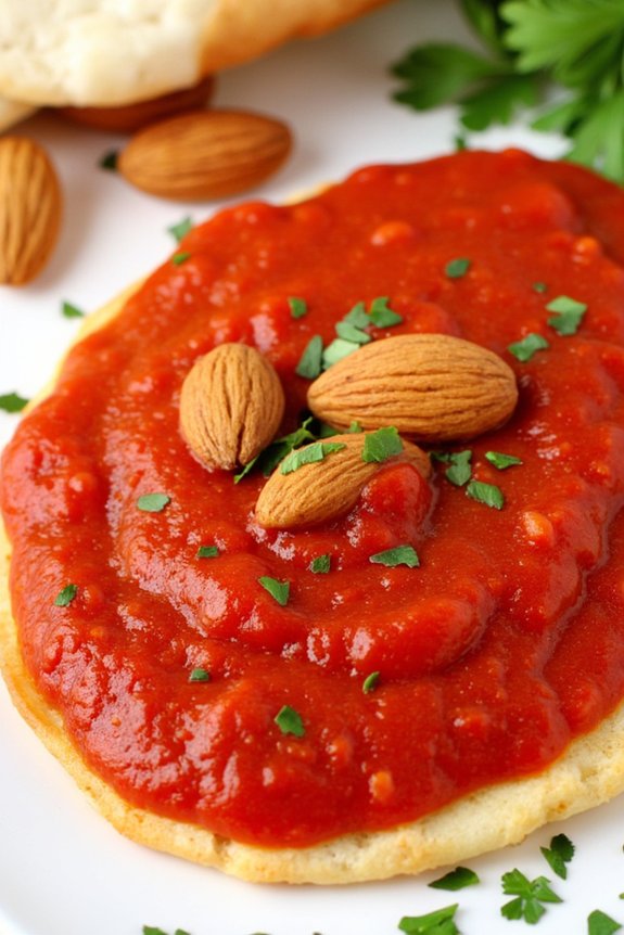 spicy catalan romesco sauce