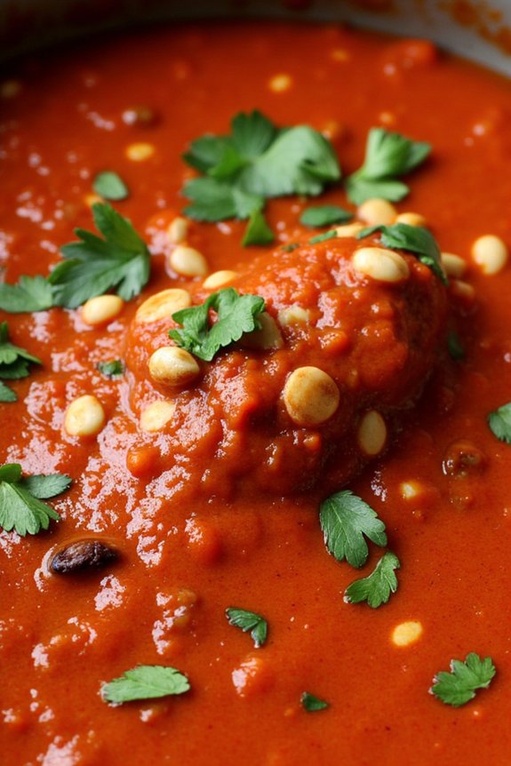 spicy charred jalape o romesco