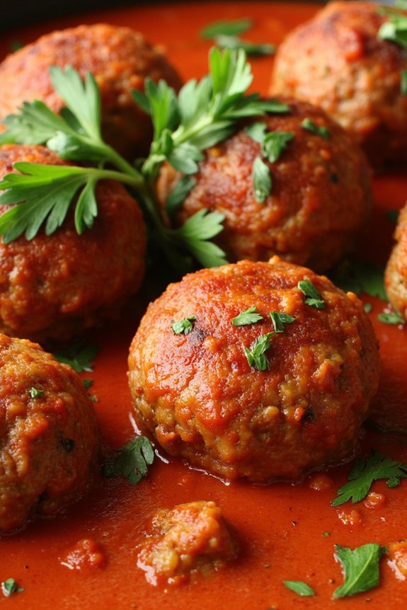 spicy chorizo meatballs recipe