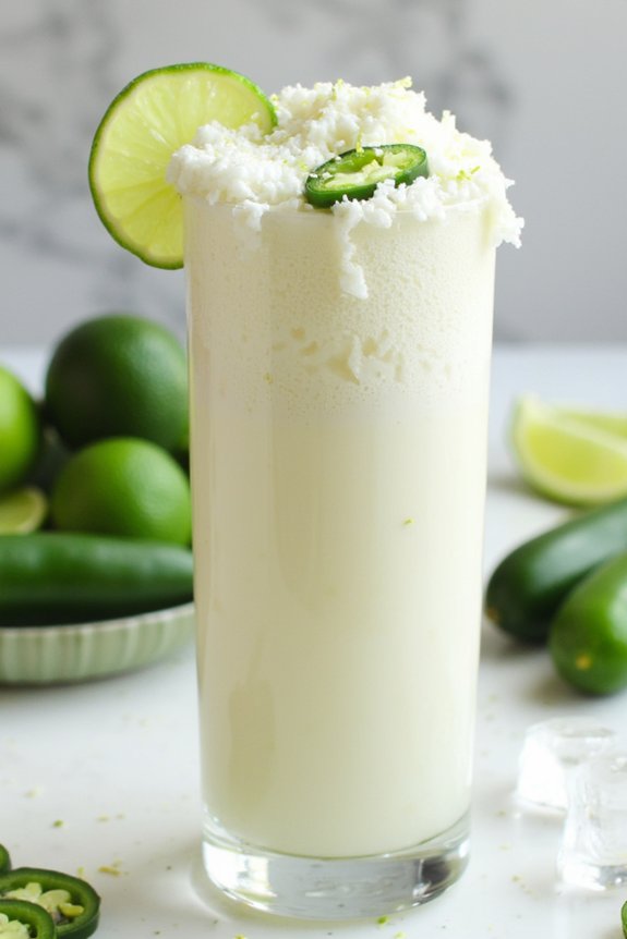 spicy citrus rice drink