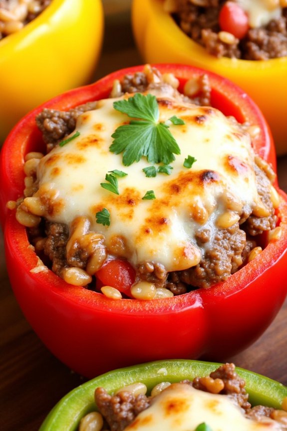 stuffed peppers with beef