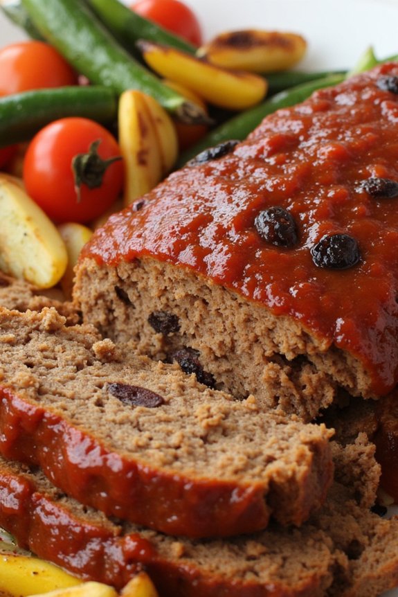 sweet and savory meatloaf