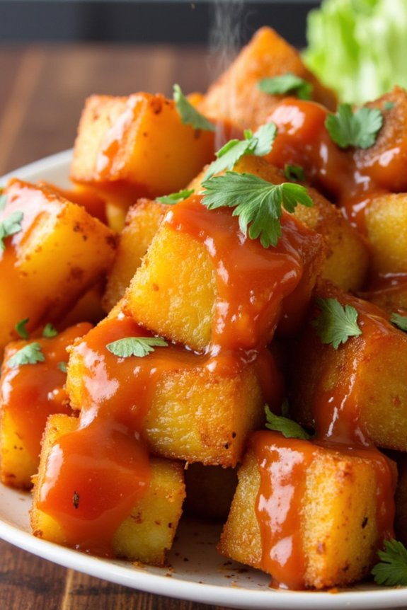 sweet spicy potato delight