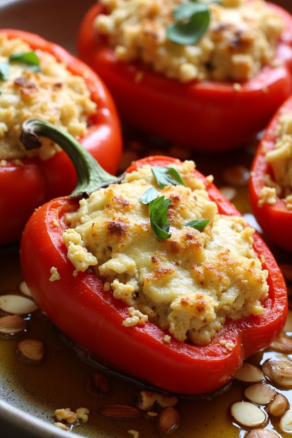 tofu stuffed piquillo peppers