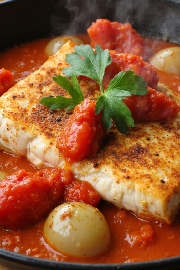 traditional basque salted cod