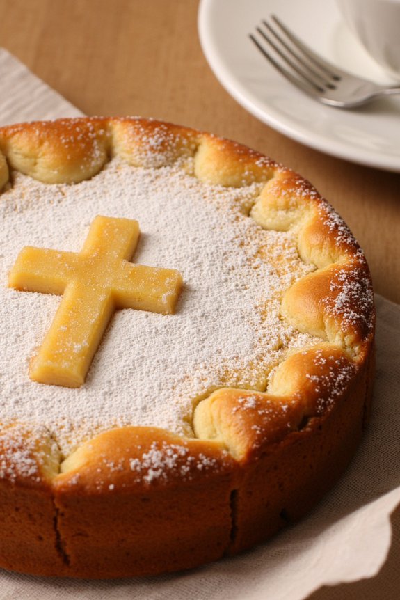 traditional spanish almond cake