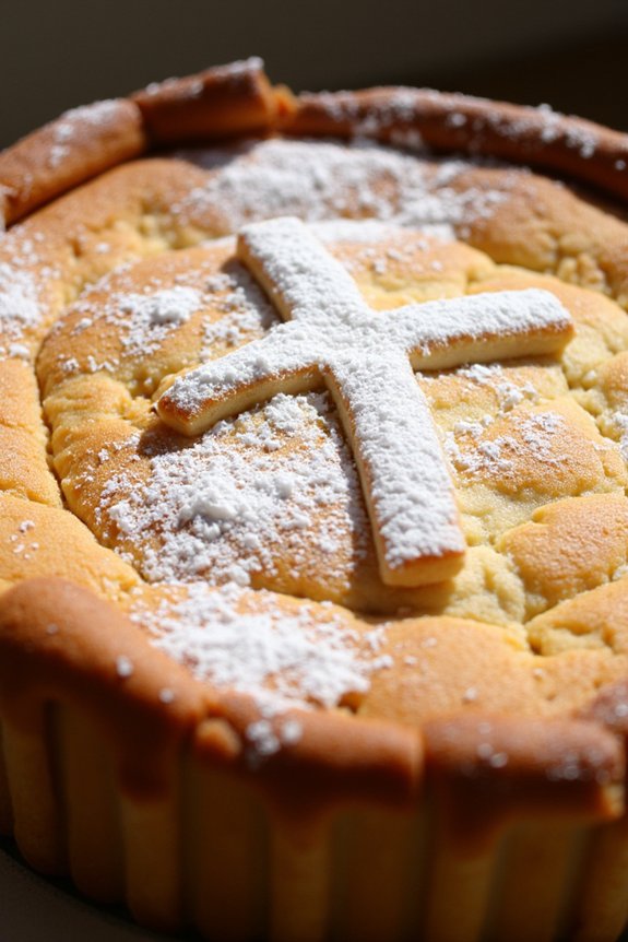 traditional spanish almond cake