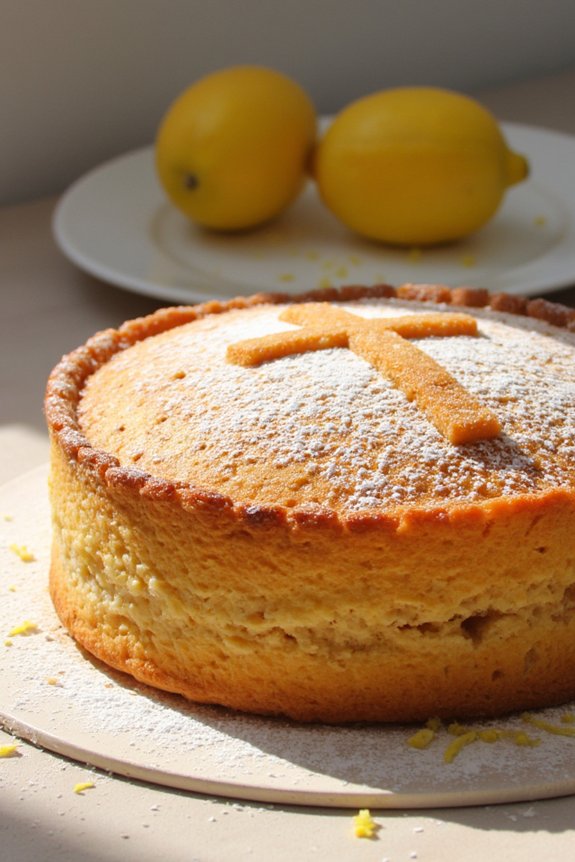 traditional spanish almond cake