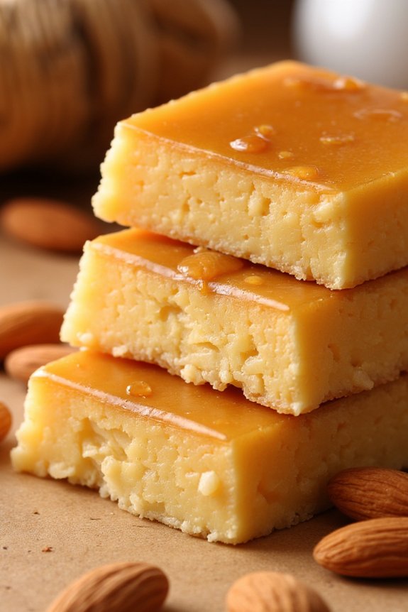 traditional spanish almond nougat