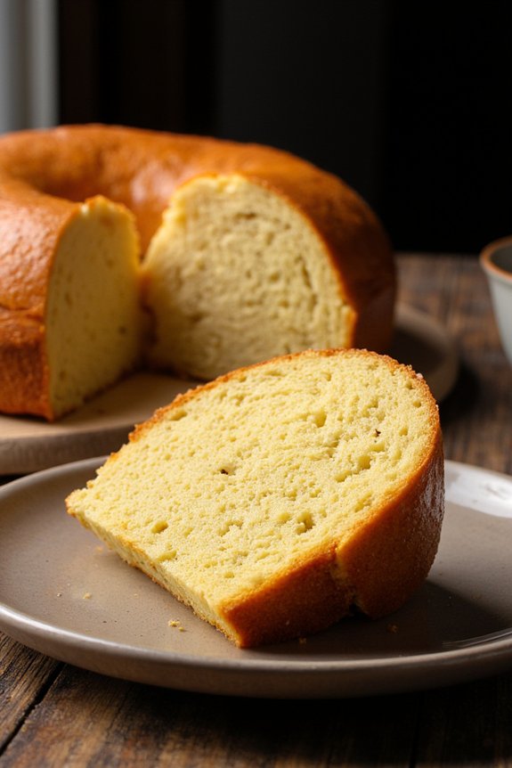 traditional spanish buttery cake