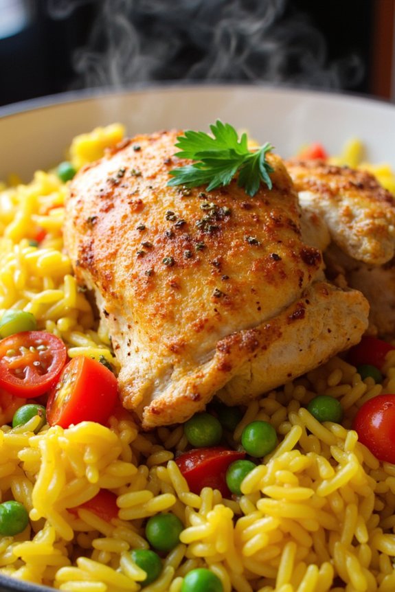 traditional spanish chicken dish