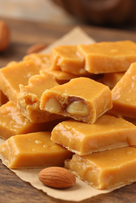 traditional spanish christmas nougat