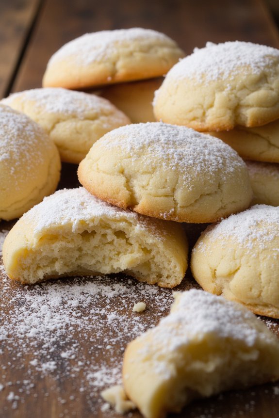 traditional spanish crumbly pastries