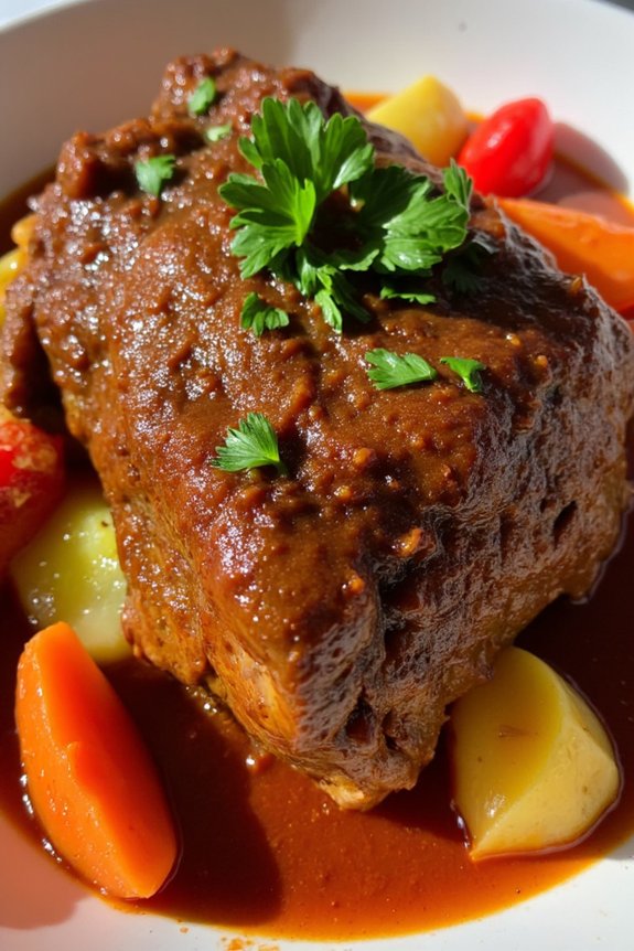 traditional spanish lamb stew