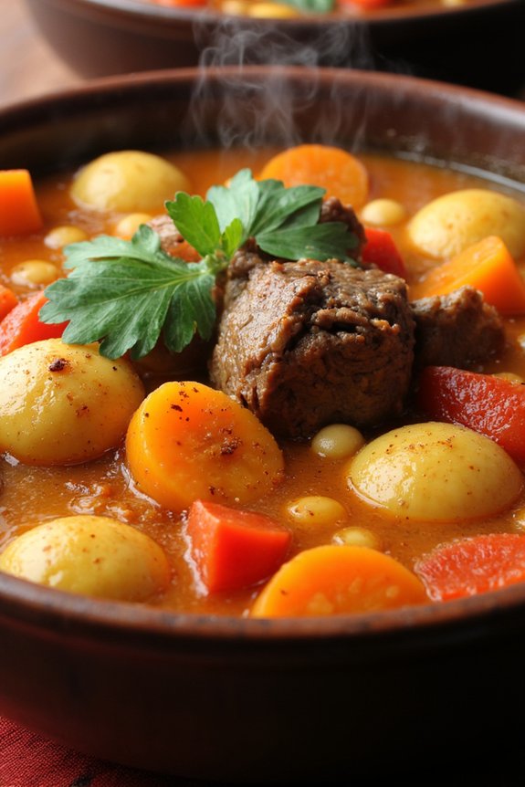 traditional spanish lamb stew