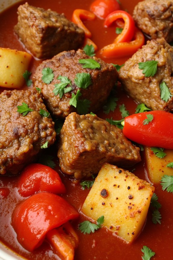 traditional spanish lamb stew