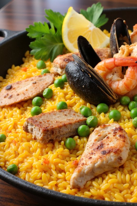 traditional spanish rice dish