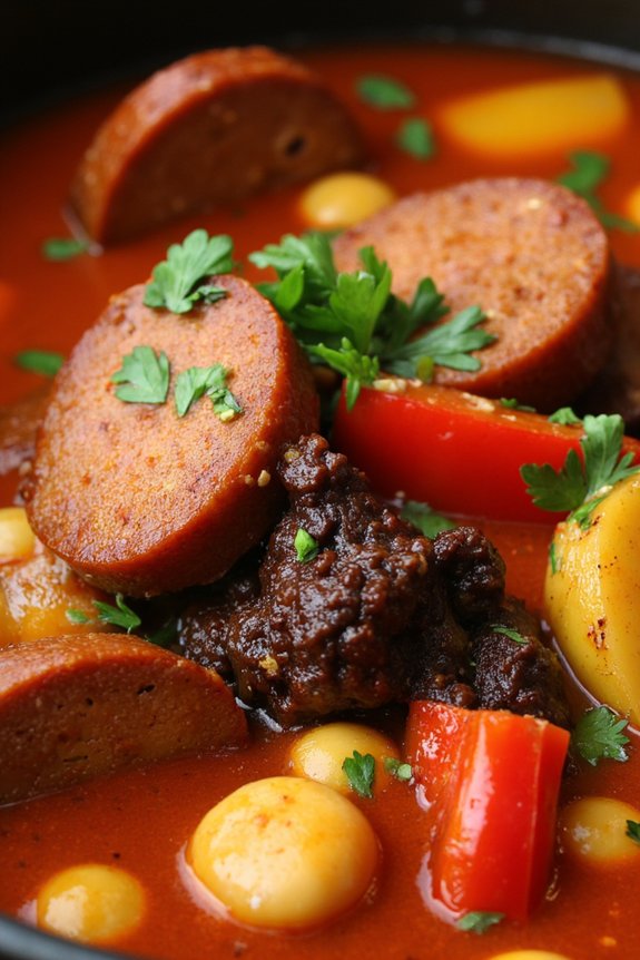 traditional spanish tripe stew