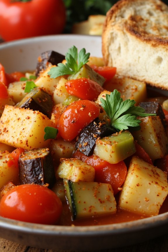 traditional spanish vegetable stew