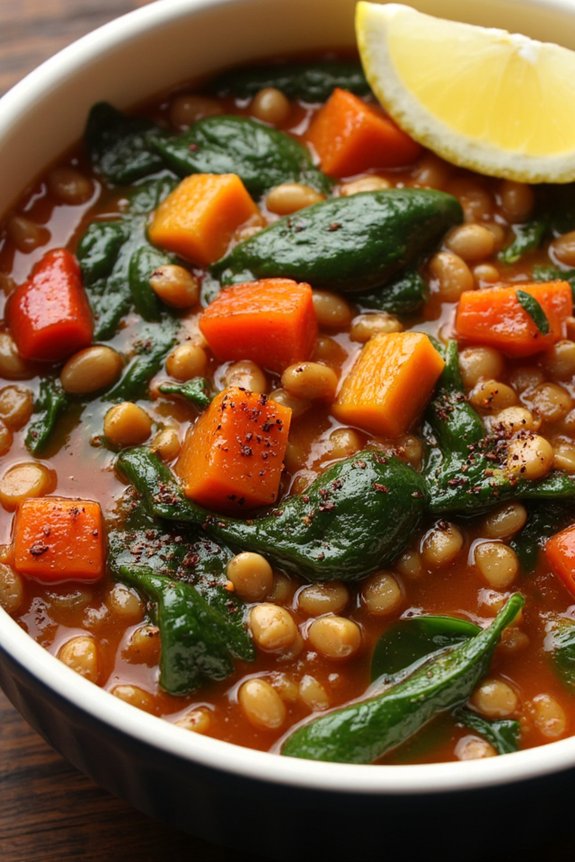 vegan lentil stew recipe