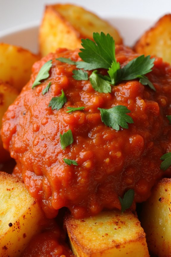 vegan patatas bravas recipe