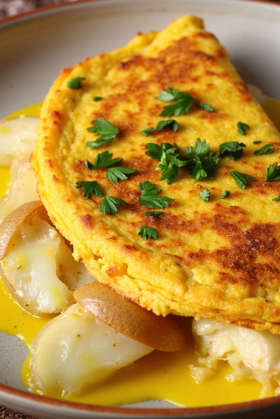 vegan spanish tofu omelette recipe