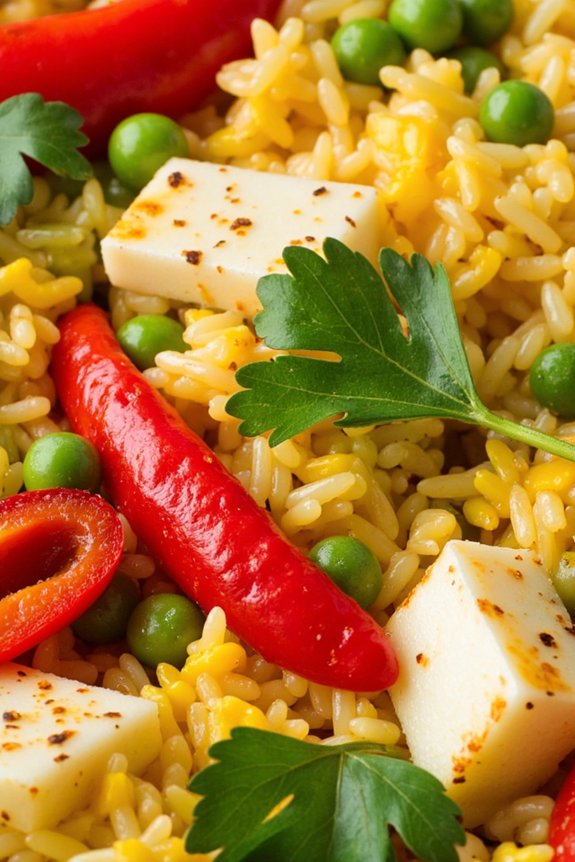 vegetarian jicama paella recipe