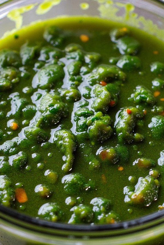 vibrant spanish chimichurri sauce