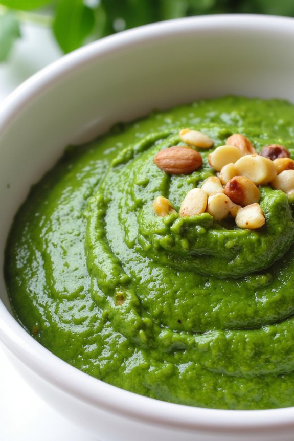 vibrant spanish herb sauce